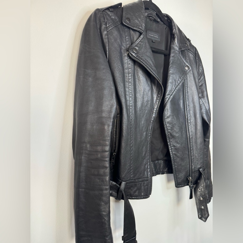 Mackage for Aritzia Leather Biker Jacket – XXS - Picture 4 of 16